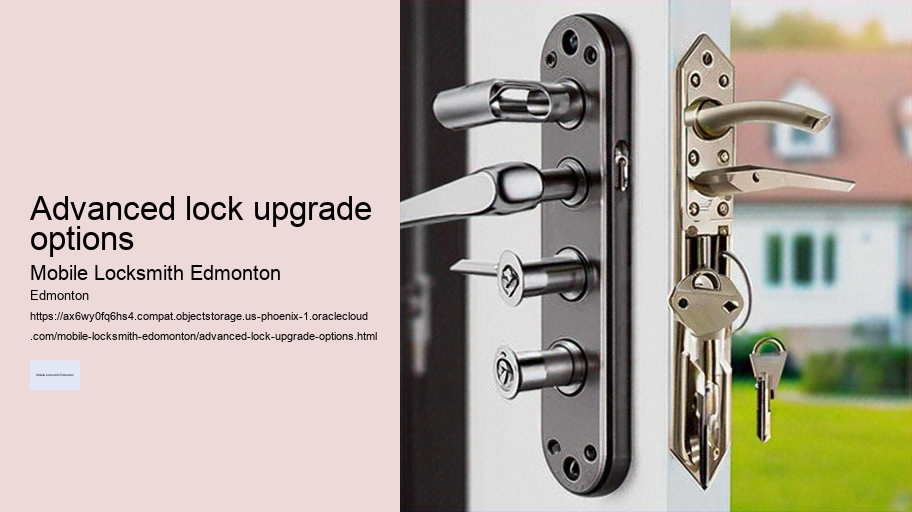 Advanced lock upgrade options